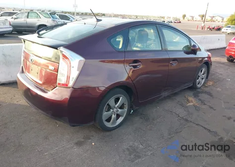 2013 Toyota Prius Three Se из США, поврежденный, VIN JTDKN3DU6D5612088